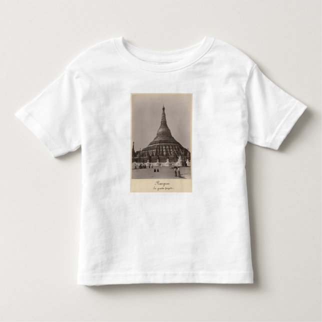 The Shwedagon Pagoda at Rangoon, Burma, c.1860 Toddler T-Shirt (Front)