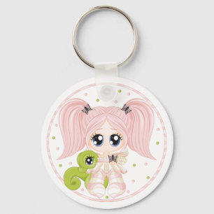 The Shy One Key Ring