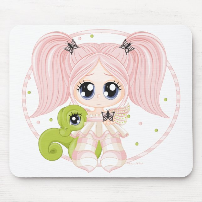 The Shy one Mouse Pad (Front)