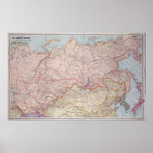 The Siberian Railway Poster