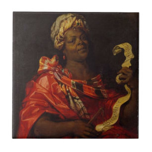The Sibyl Agrippina Ceramic Tile