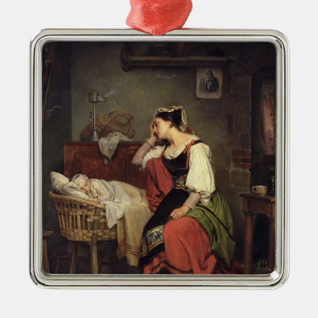 The Sick Child Metal Tree Decoration (Front)