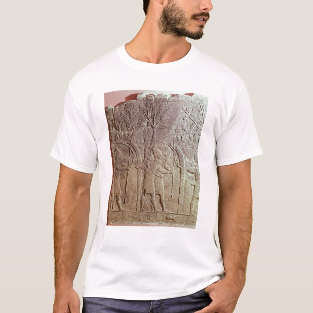 The Siege of Alammu by the army of Sennacherib T-Shirt (Front)