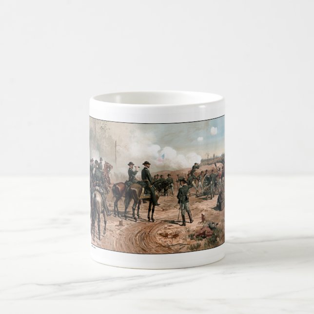 The Siege of Atlanta -- Civil War Coffee Mug (Center)