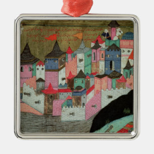 The Siege of Belgrade Metal Ornament