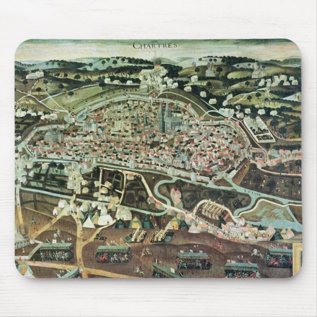 The Siege of Chartres in 1568 Mouse Pad (Front)