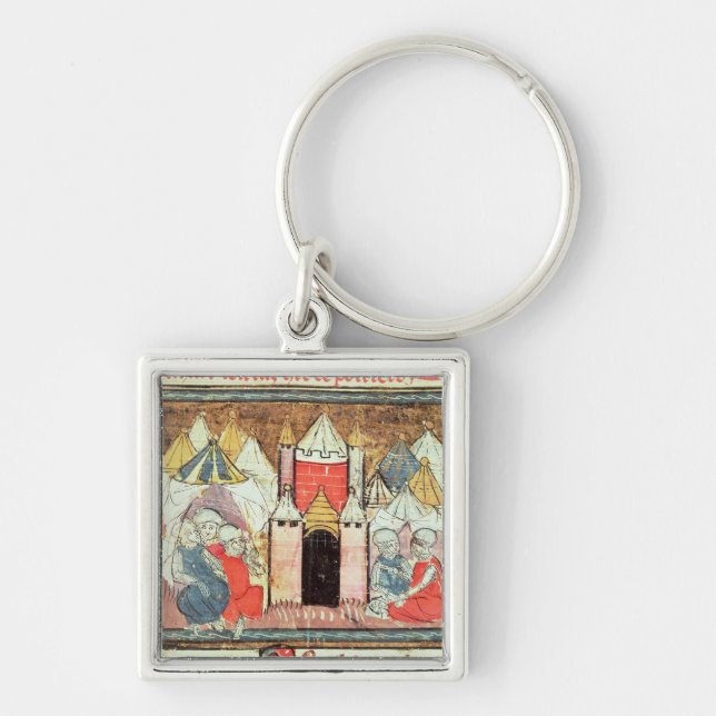 The Siege of Chateau-Gaillard Key Ring (Front)