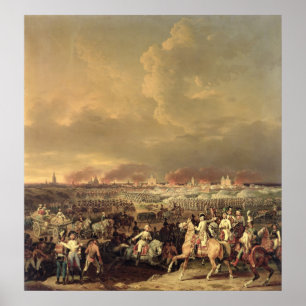The Siege of Lille by Albert de Saxe-Tachen Poster