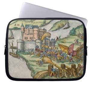 The Siege of Louvain and the Heroism of Harman Reu Laptop Sleeve