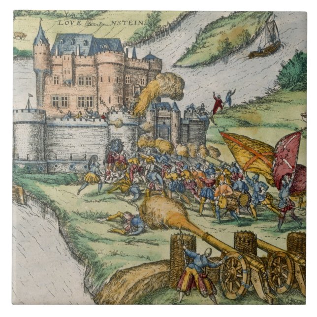 The Siege of Louvain and the Heroism of Harman Reu Tile (Front)