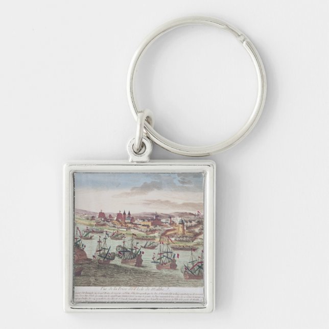The Siege of Malta, 12th June 1798 Key Ring (Front)