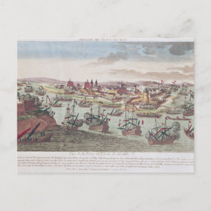 The Siege of Malta, 12th June 1798 Postcard