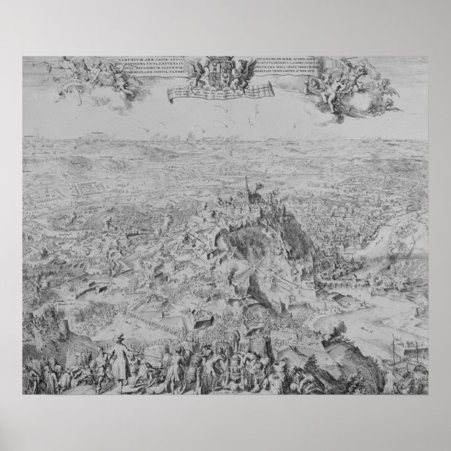 The Siege of Namur, 1695 Poster (Front)