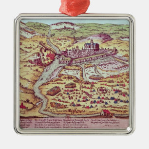 The Siege of St. Quentin, 27th July 1557 Metal Ornament