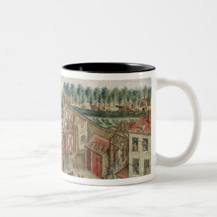 The Siege of the Bastille, 1789 Two-Tone Coffee Mug