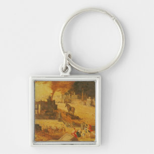 The Siege of Troy Key Ring