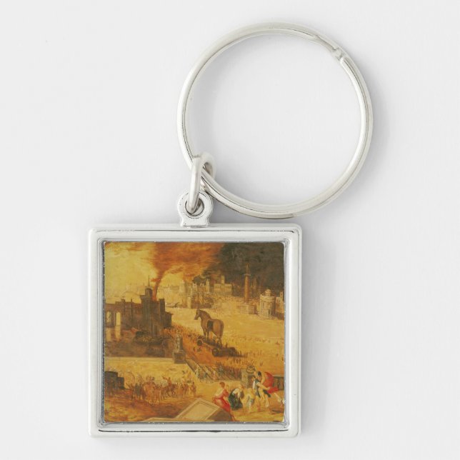 The Siege of Troy Key Ring (Front)