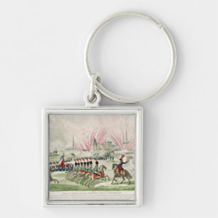 The Siege of Zaragoza Key Ring
