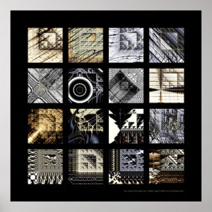 The Sierpinski variations Poster