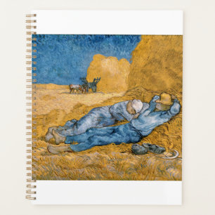 The Siesta 1890 by Vincent van Gogh Planner