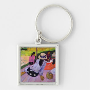 The Siesta, 1891-2 (oil on canvas) Key Ring