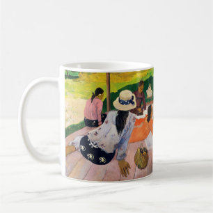 The Siesta by Paul Gauguin Quiet Life Scene Coffee Mug