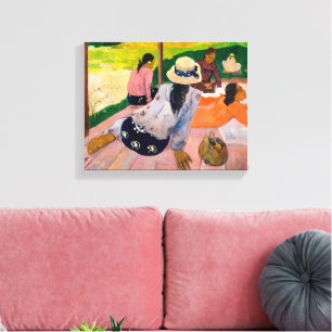 The Siesta   Paul Gauguin    Canvas Print