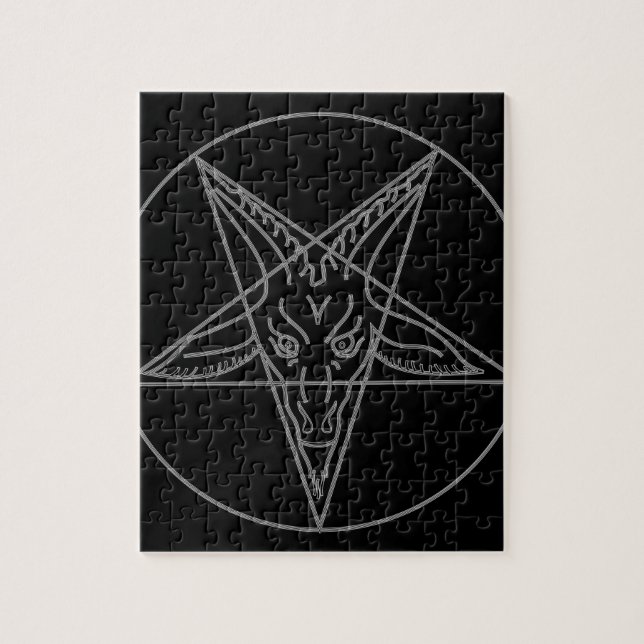 The Sigil of Baphomet Jigsaw Puzzle (Vertical)