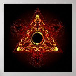 The Sigil of Flame Poster