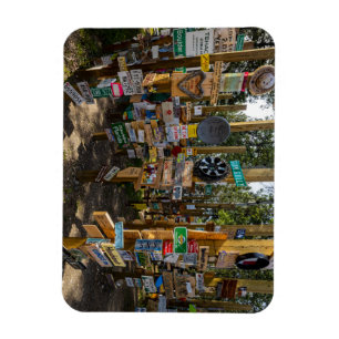 The Sign Post Forest in Canada Magnet