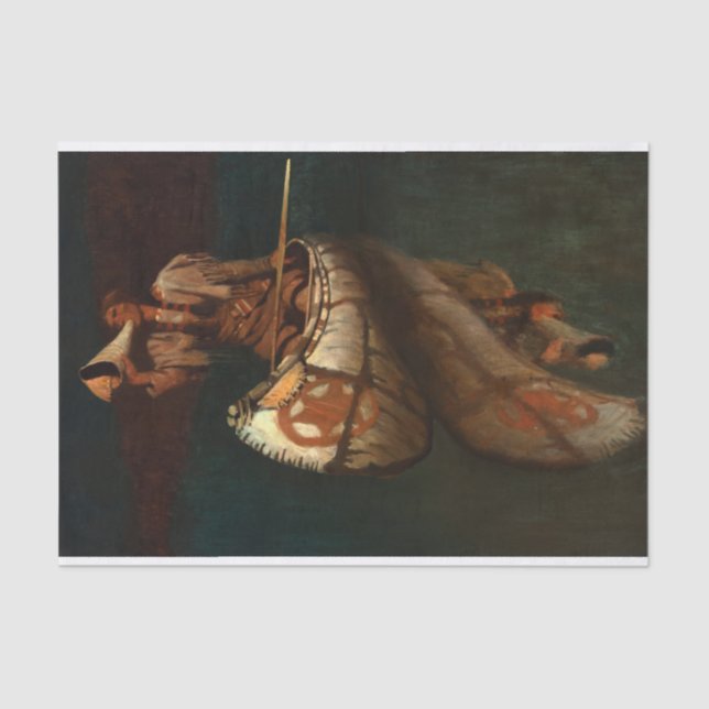 The Signal by Newell Convers Wyeth Tissue Paper (Front)