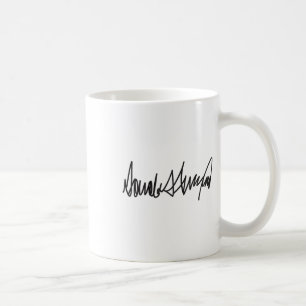 The Signature Donald John Trump  Coffee Mug