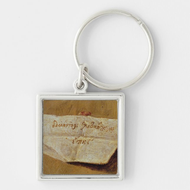 The signature of El Greco Key Ring (Front)