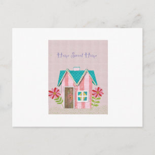 The Signature Whimsy (Pink & Teal) Postcard