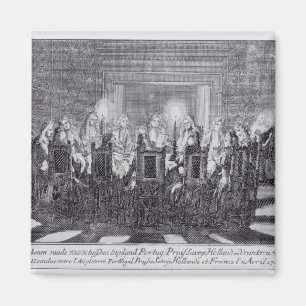 The Signing of the Treaty of Utrecht Magnet