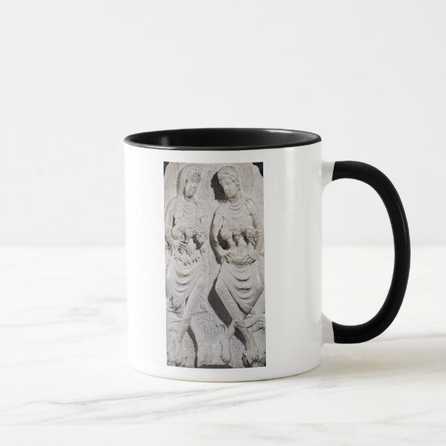 The signs of Leo and Aries Mug (Right)