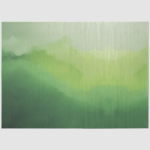 The Silence Beneath Green Hills Tissue Paper