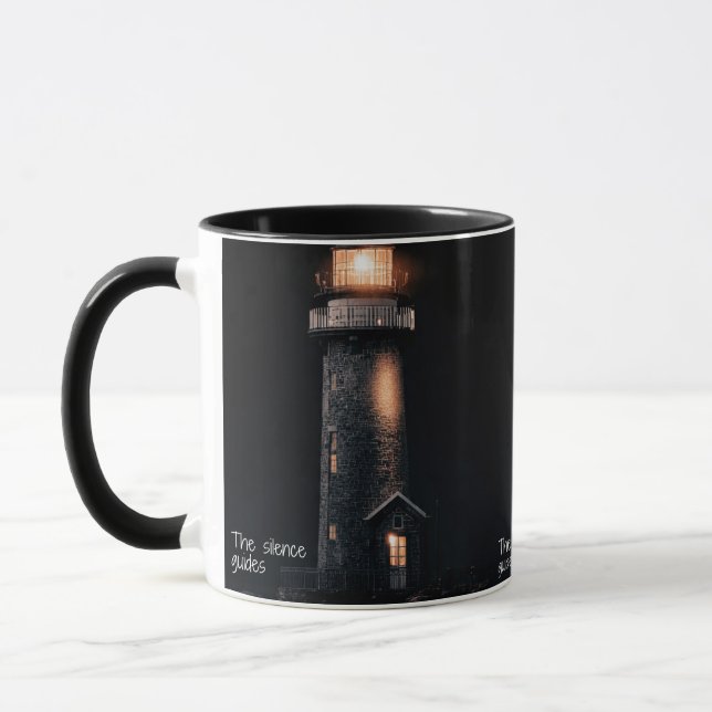 the silence guides mug (Left)