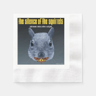 The Silence of the Squirrels - a Parody Napkin