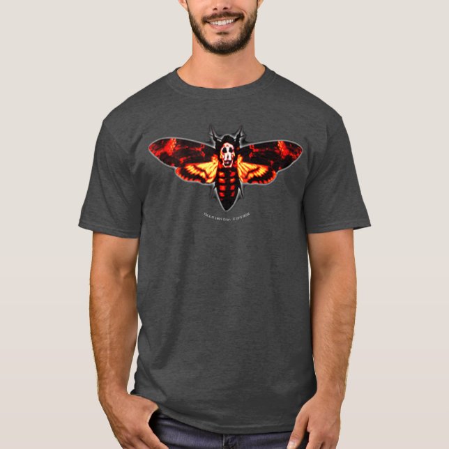 The Silence Ofhe Lambs Moth Logoankop retro T-Shirt (Front)