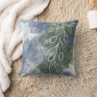 The Silent Garden: Olives Cushion