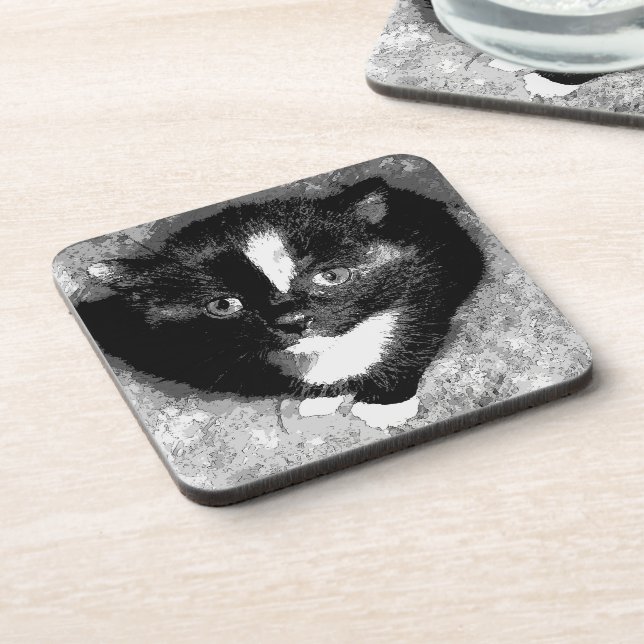 The Silent Observer Coasters (Left Side)