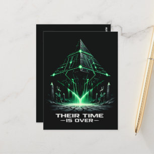 The Silent Tombs Cyber-Egyptology Postcard