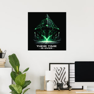 The Silent Tombs Cyber-Egyptology Poster