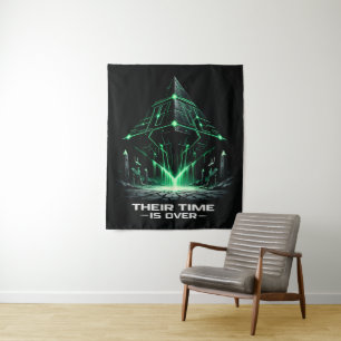 The Silent Tombs Cyber-Egyptology Tapestry