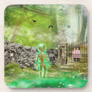 The Silent Visitor Coaster