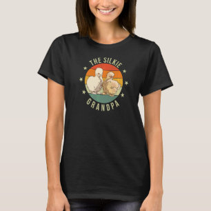 The Silkie Grandpa Men  Silkie Chicken T-Shirt