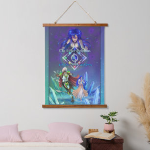 The Silver Dolphins Saga: Of life and Love    Hanging Tapestry