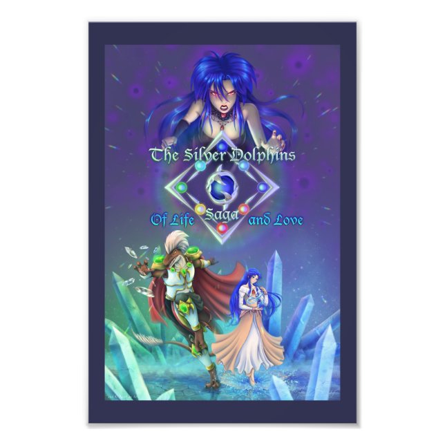 The Silver Dolphins Saga: Of life and Love  Photo Print (Front)