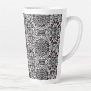 The Silver Fractal Garden Latte Mug